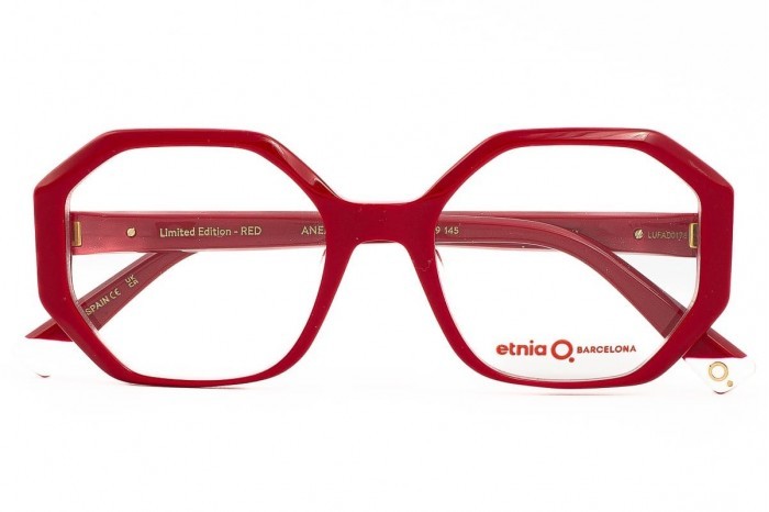 ETNIA BARCELONA Anemona rd Edycja limitowana Czerwone okulary