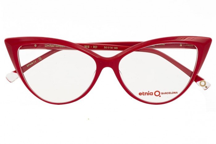 ETNIA BARCELONA Iris rd Limited Edition Red eyeglasses
