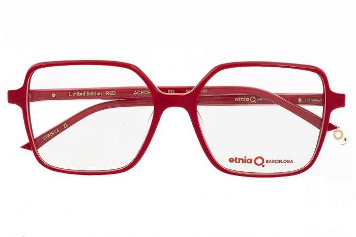 ETNIA BARCELONA Acropora rd Limited Edition Red eyeglasses