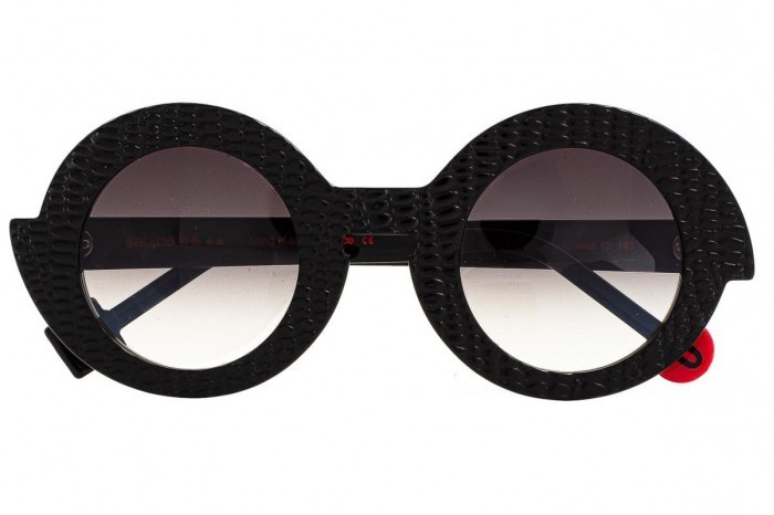 Okulary przeciwsłoneczne SABINE BE Be Val de Loire kolor czarny 12 Black Edition