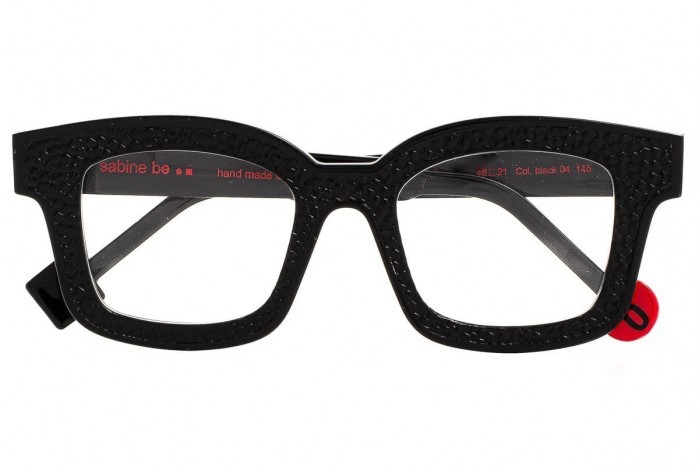 SABINE BE eyeglasses Be idol line col black 04 Black Edition