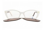 SNOB MILANO Bocca snv169c06 eyeglasses with sun clip