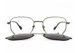 SNOB MILANO Ravizza snv142cmc06 eyeglasses with sun clip
