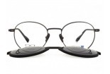 SNOB MILANO Special one snv150tc06 eyeglasses with sun clip