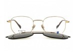 SNOB MILANO Special III snv170tc02 eyeglasses with sun clip