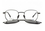 SNOB MILANO Special III snv170tc04 eyeglasses with sun clip