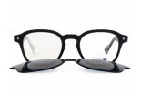 SNOB MILANO Cabrio Mask snv179c03 eyeglasses with sun clip