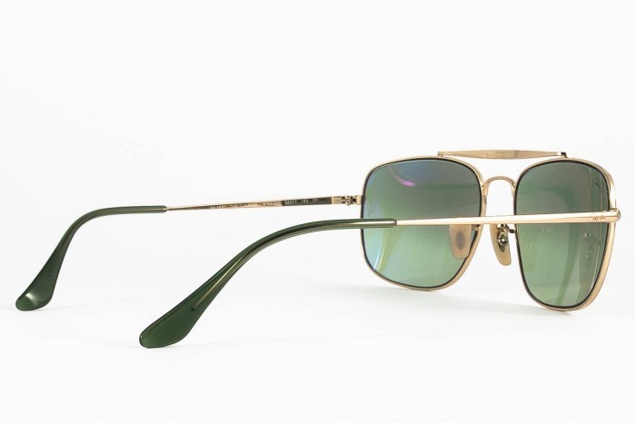 RAY-BAN sunglasses rb3560 the colonel 9103  frame metal, green  lenses