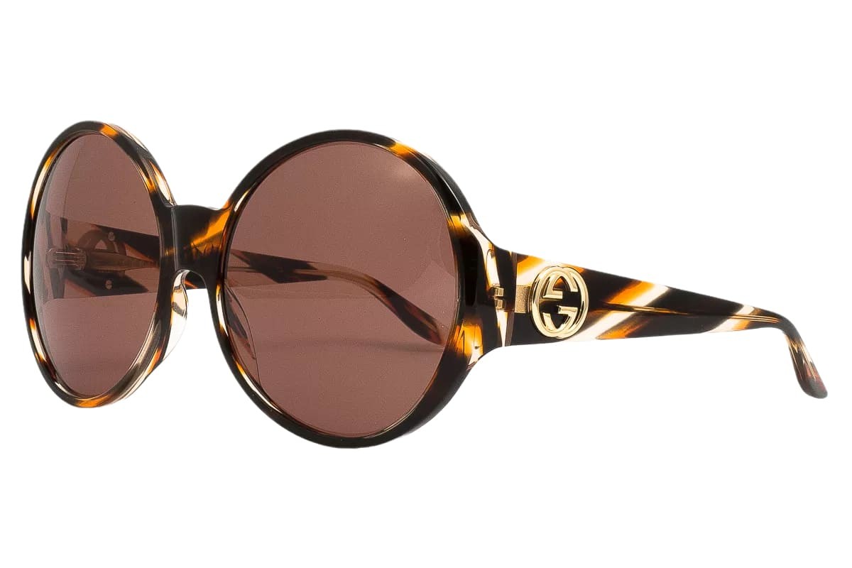 Gucci coleção de óculos de sol prestígio 2022 arte GG0954S