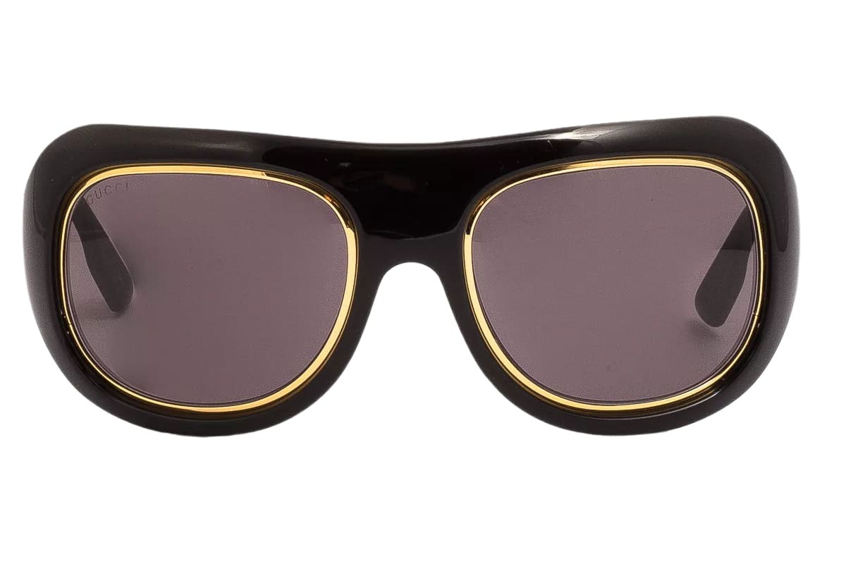 Koleksi cermin mata hitam Gucci berprestij 2022 seni GG1108S
