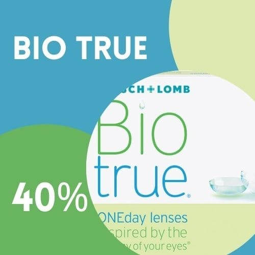 bio true ONE DAY lenses at an unbelievable price